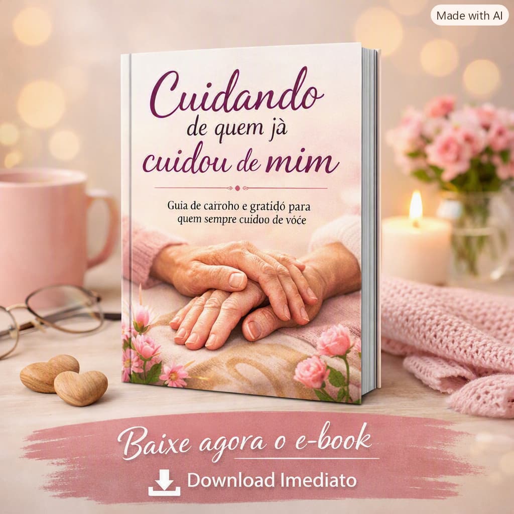 Capa do e-book Cuidando de quem já cuidou de mim